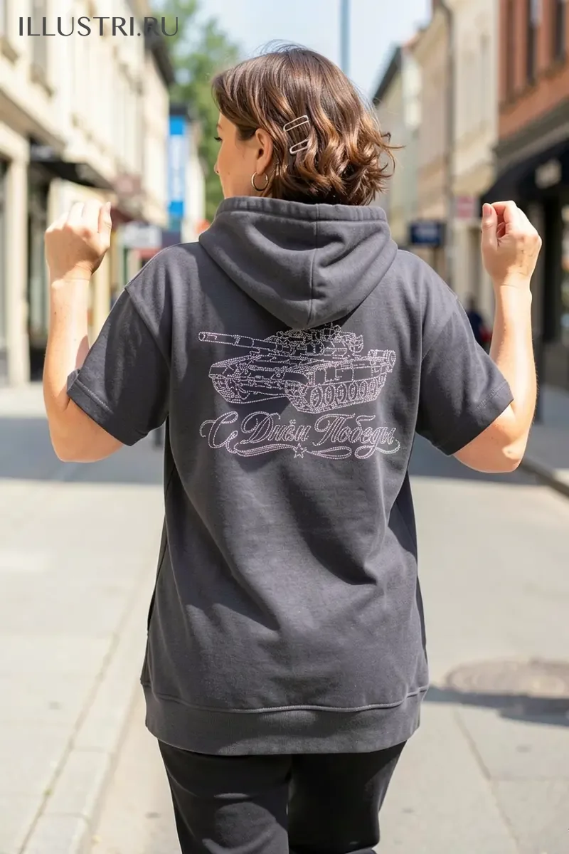 Визуализация Танк С Днём Победы