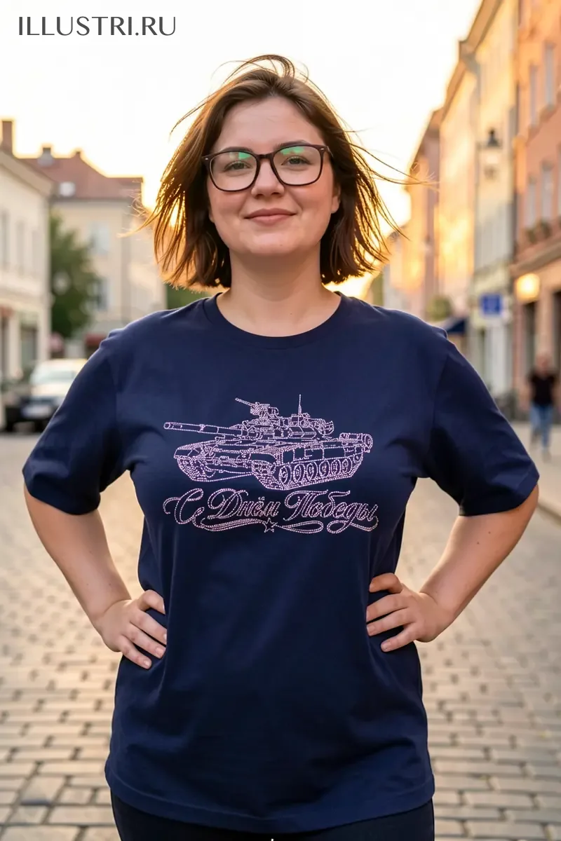 Визуализация Танк С Днём Победы