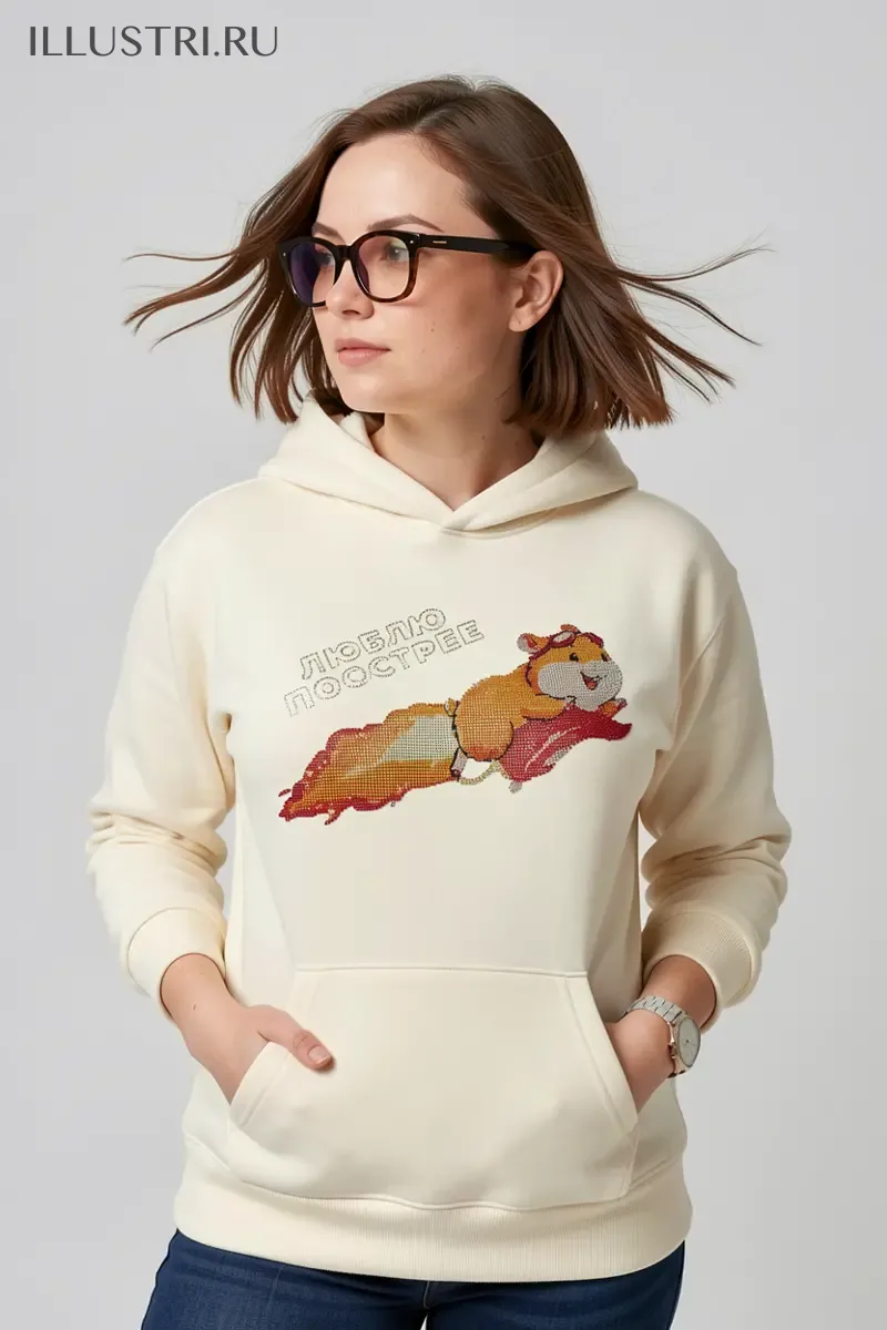 Визуализация Люблю поострее хомяк с жгучим перцем