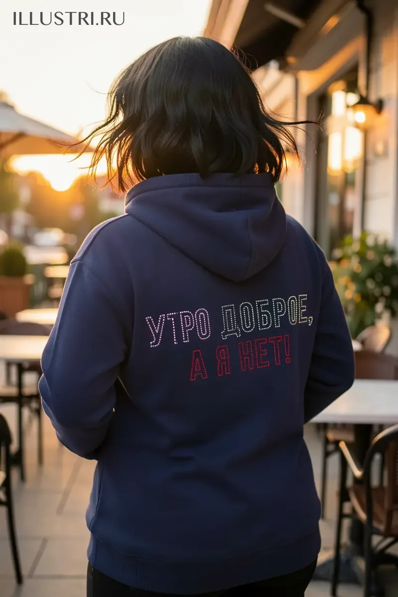 Визуализация Утро доброе, а я нет