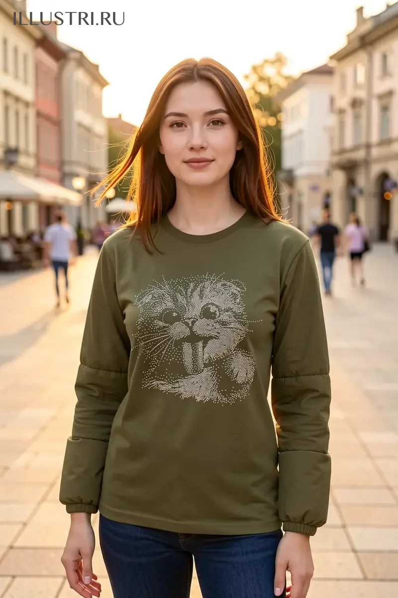 Визуализация Милый котёнок