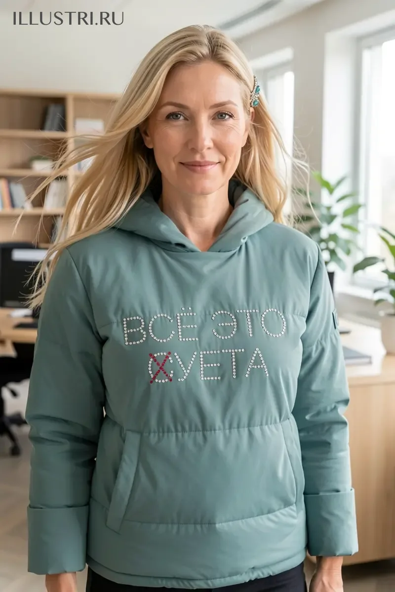 Визуализация Надпись "Все это суета"