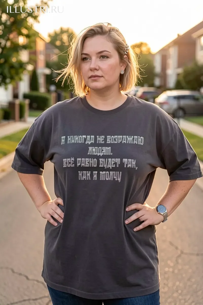 Визуализация Я никогда не возражаю людям