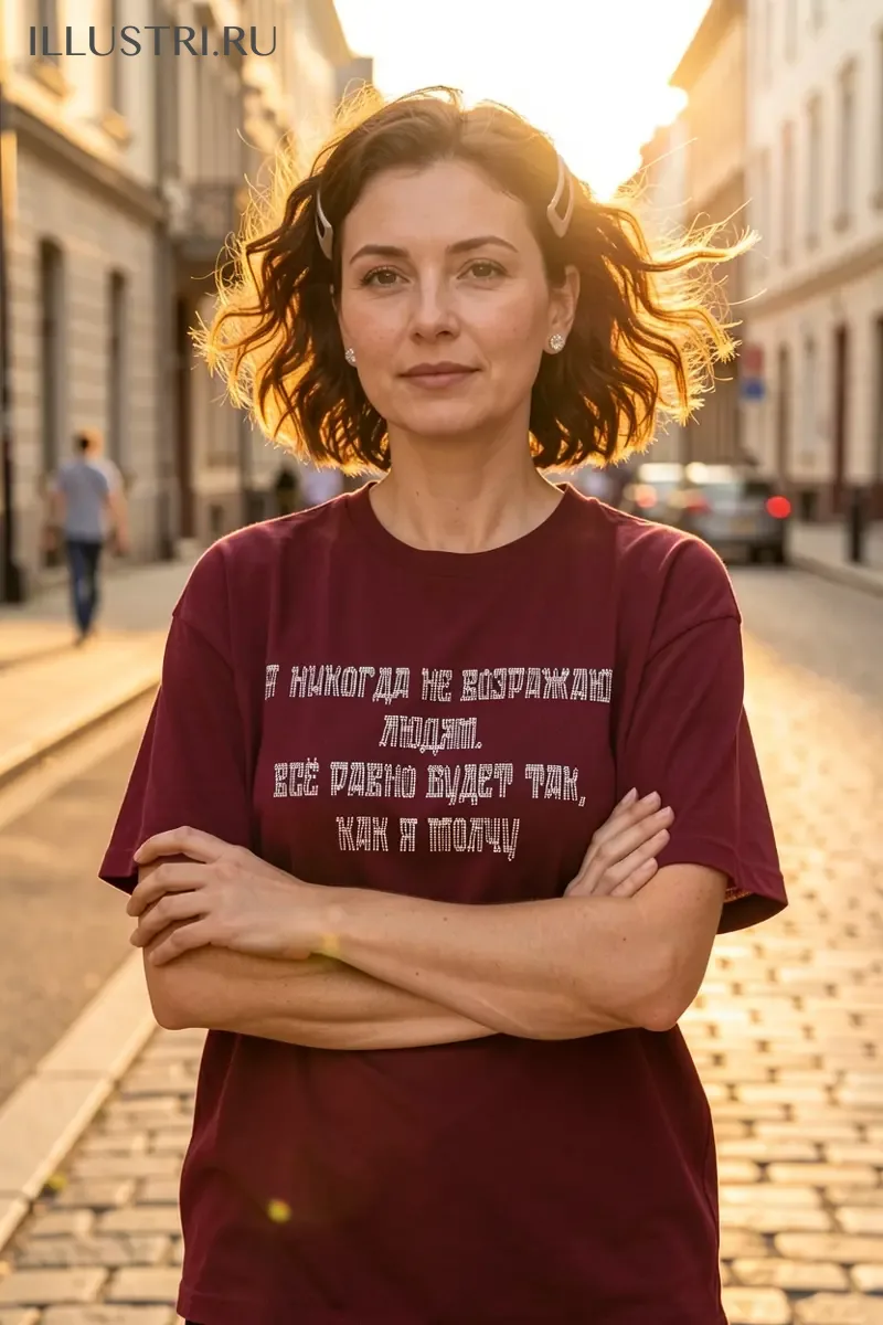 Визуализация Я никогда не возражаю людям