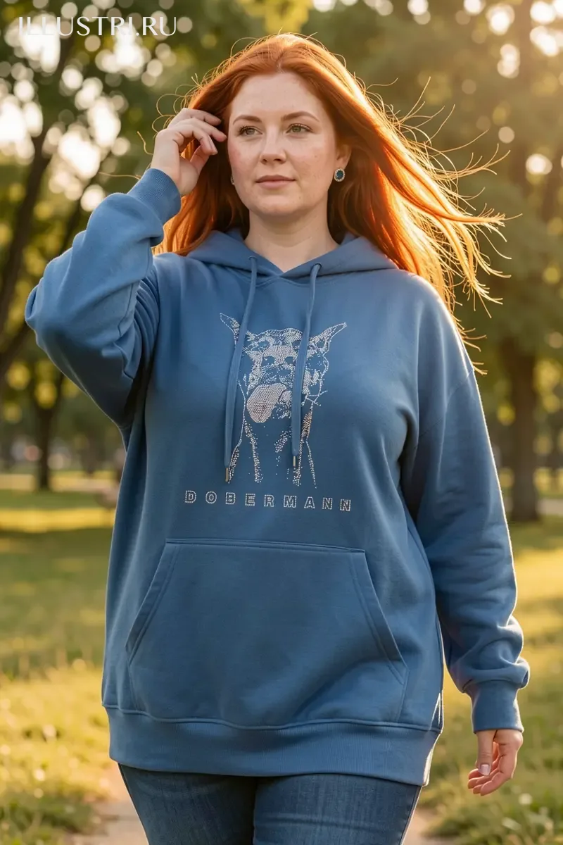 Визуализация Доберман