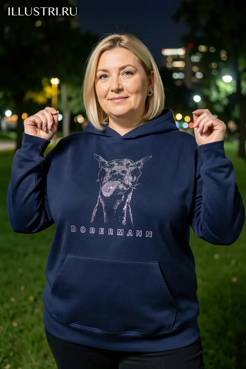 Визуализация Доберман