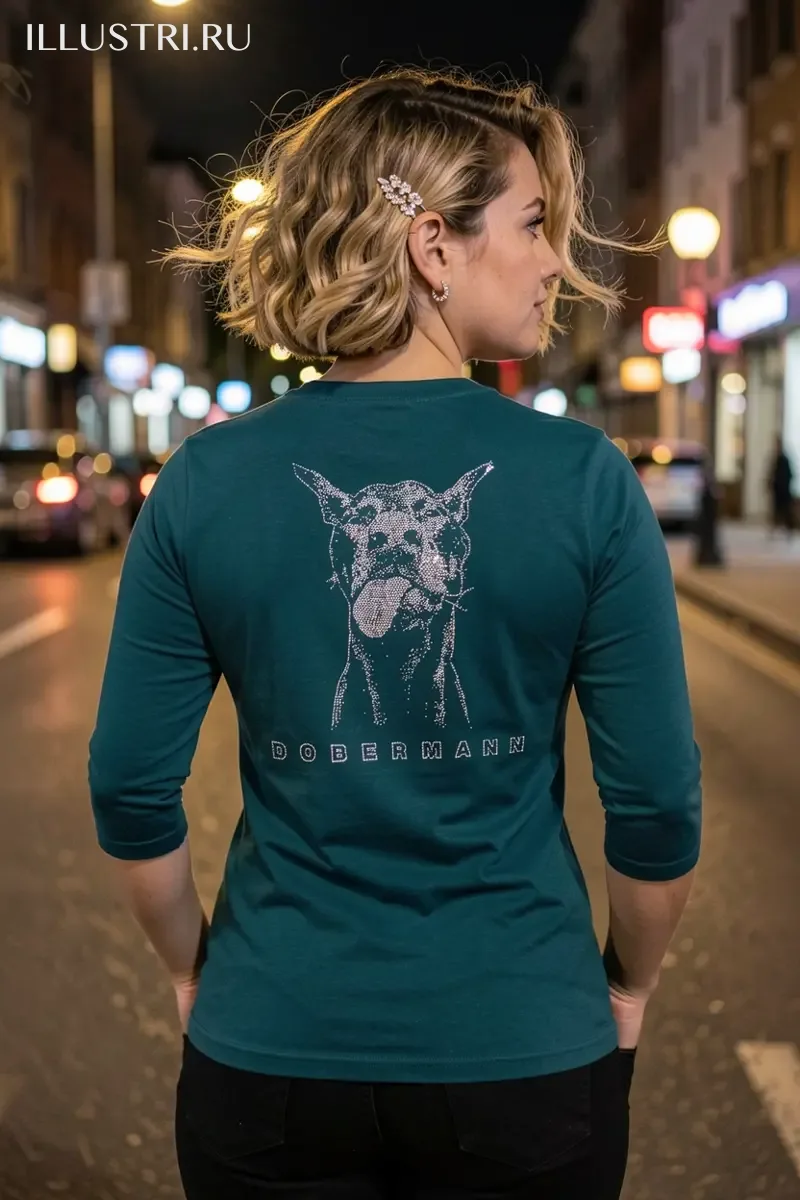 Визуализация Доберман