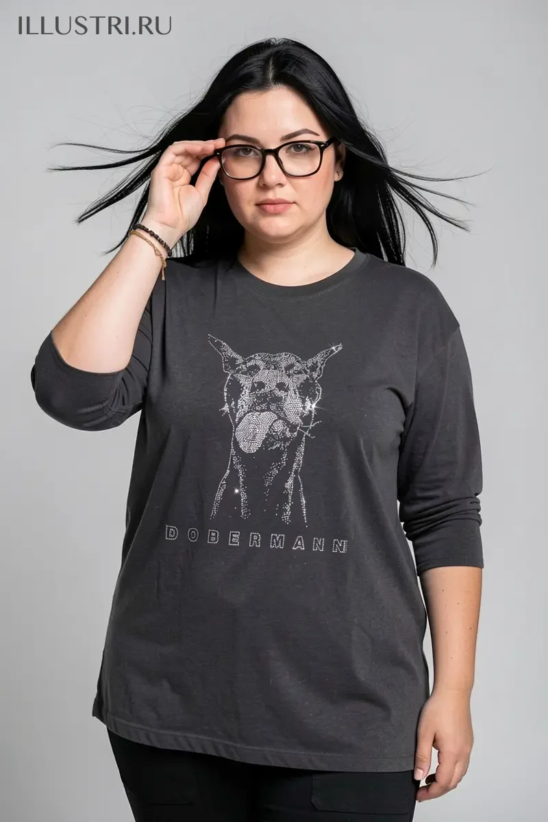 Визуализация Доберман