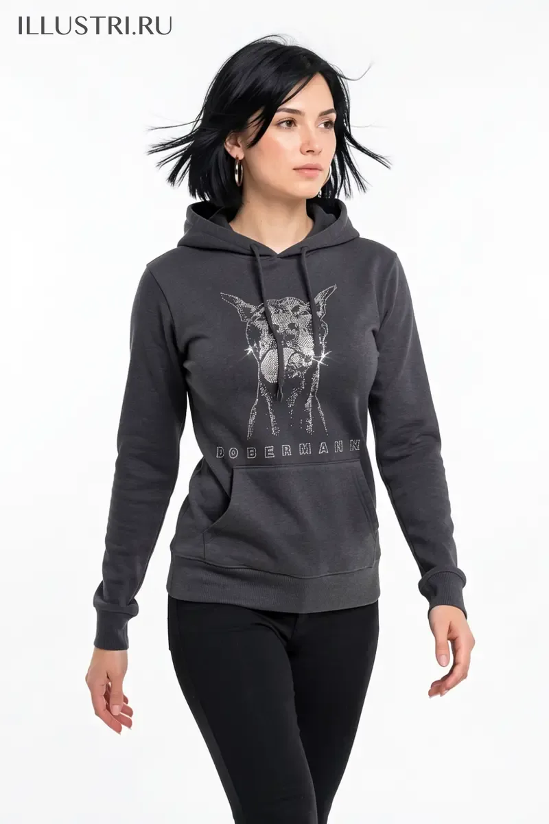 Визуализация Доберман