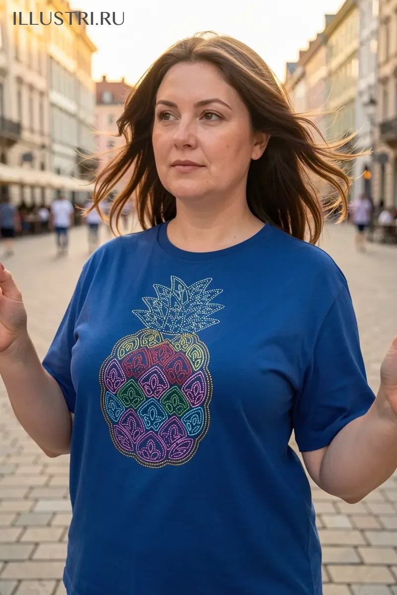 Визуализация Ананас