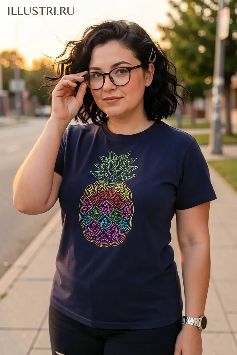 Визуализация Ананас