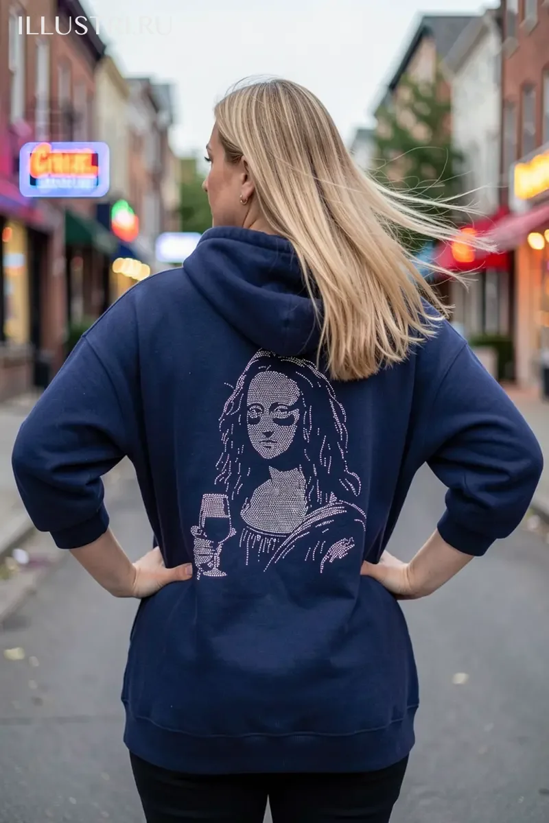 Визуализация Мона с винишком