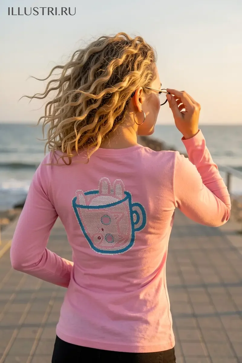 Визуализация Котик в кружке