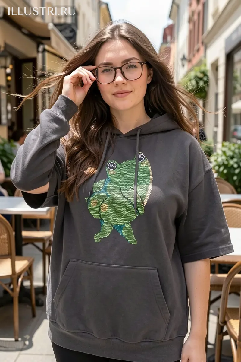 Визуализация Лягушка с попкой