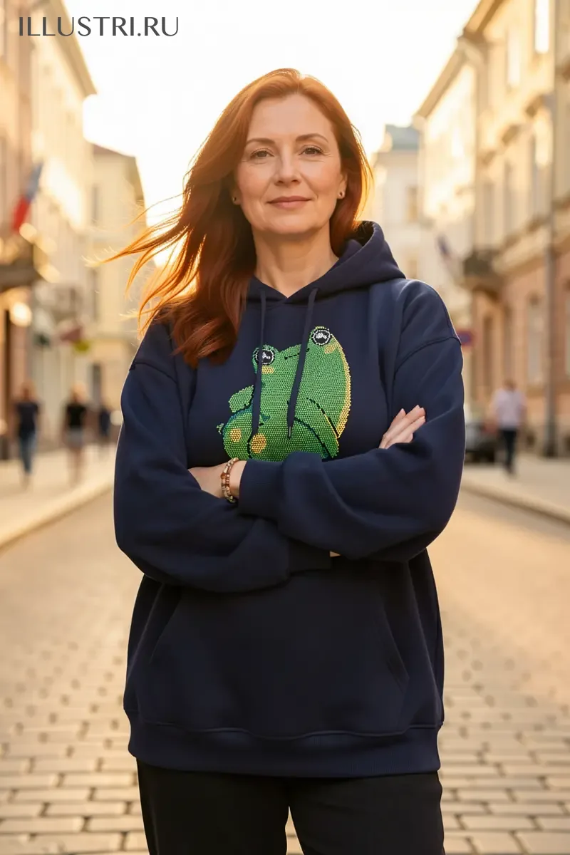 Визуализация Лягушка с попкой